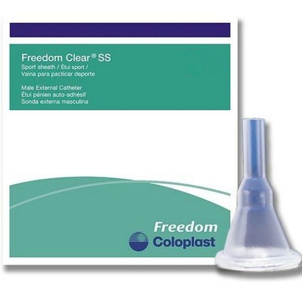 Freedom Clear SS Male External Catheter Hot on Sale - Image 2