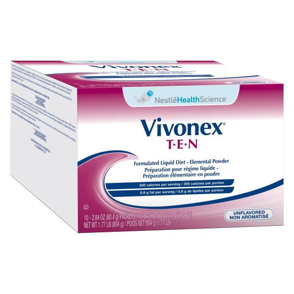 Vivonex® T.E.N Elemental Oral Supplement   Tube Feeding Formula, 2.84 oz. Individual Packet Online now