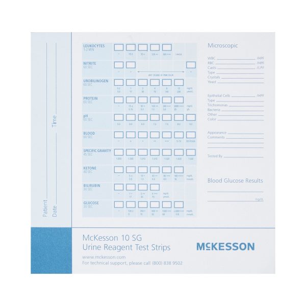 McKesson Consult Urine Reagent Test Strip Recording Pad For Cheap - Image 5