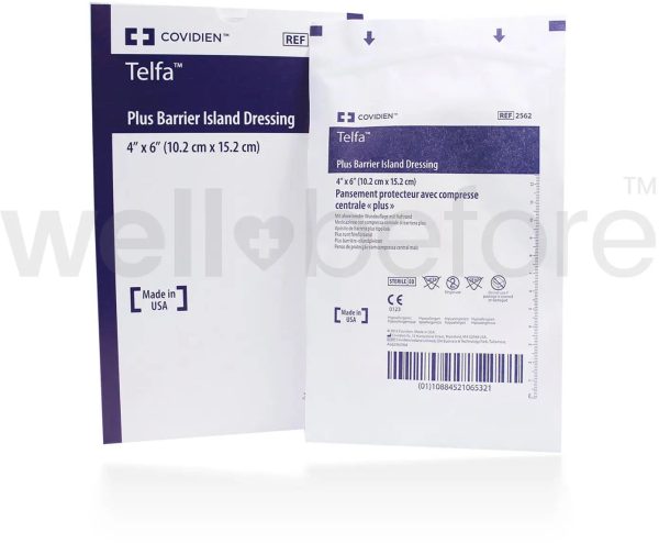 COVIDIEN Telfa Plus Plus Barrier Island Dressing Online now - Image 4