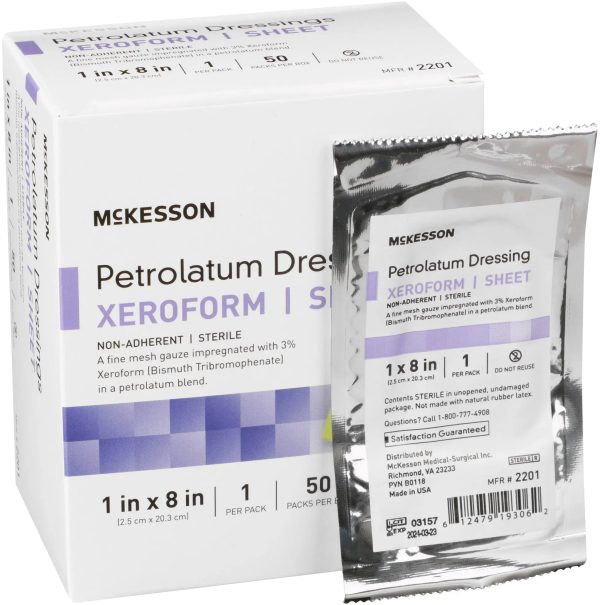 McKesson Petrolatum Dressings Xeroform Sheet For Cheap