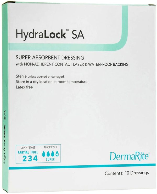 DermaRite HydraLock SA Super Absorbent Dressing Online - Image 5
