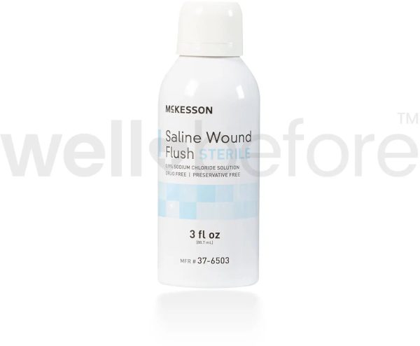 McKesson Saline Wound Flush Sterile For Sale - Image 2