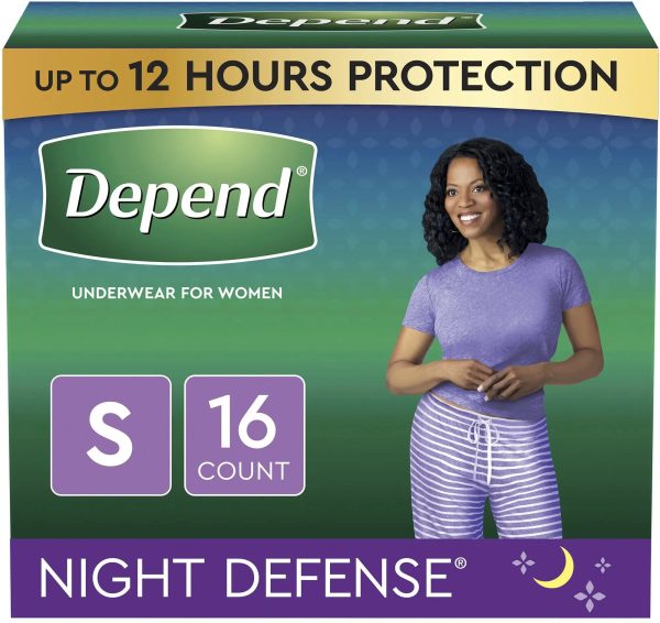 Depend Underwear for Women Night Defense Supply - Image 2