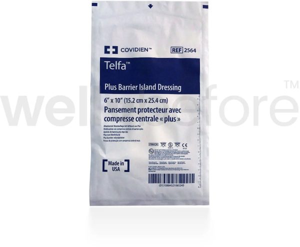 COVIDIEN Telfa Plus Plus Barrier Island Dressing Online now - Image 3
