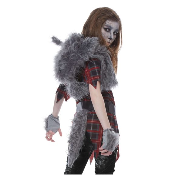 Werewolf Girl Kids Costume Discount - Image 3