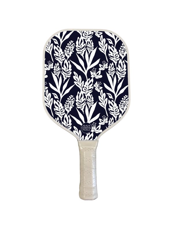 Coastal Pickle x Lilibridge - Island Garden Navy Pickleball Paddle (Add-On) on Sale